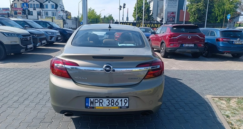 Opel Insignia cena 54900 przebieg: 126000, rok produkcji 2014 z Bieruń małe 211